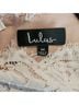 Lulus Leopard Print White Casual Dress Size M - photo 4