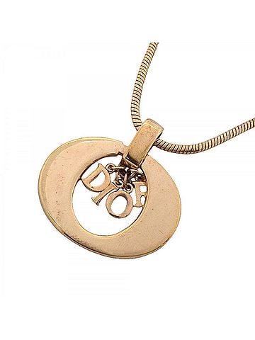 Christian Dior Christian Dior Necklace, GP Plated Gold, Women's (view 1)