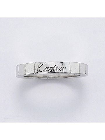 Cartier Cartier Lanieres Ring, 18K White Gold, Ladies' (view 2)