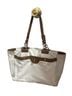 Coach 100% Leather White Brown Leather Satchel One size - photo 1