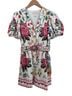 Caroline Constas Floral Multi Color Romper Size 2 - photo 1