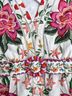 Caroline Constas Floral Multi Color Romper Size 2 - photo 5