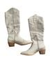 Mi.Im White Boots Size 7 - photo 2