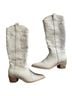 Mi.Im White Boots Size 7 - photo 1