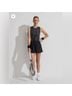 Varley Animal Print Black Gray Casual Dress Size S - photo 3