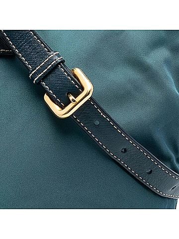 Prada Saffiano Trimmed Tessuto Zip Top Convertible Tote (view 2)