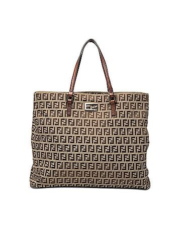 Fendi Zucchino Canvas Tote (view 1)