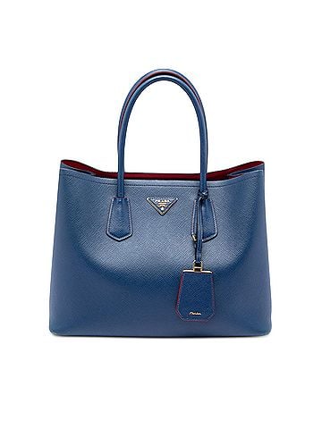 Prada Large Saffiano Cuir Double Satchel (view 1)