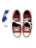 Converse Pink Black White Sneakers Size 9 - photo 1