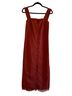 Nanushka 100% Polyester 100% Cotton Red Casual Dress Size M - photo 1
