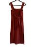 Nanushka 100% Polyester 100% Cotton Red Casual Dress Size M - photo 2
