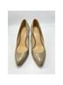 Jil Sander Solid Gray Tan Heels Size EU 37 - photo 4