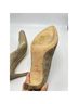 Jil Sander Solid Gray Tan Heels Size EU 37 - photo 12