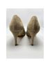 Jil Sander Solid Gray Tan Heels Size EU 37 - photo 8