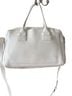 FURLA 100% Leather Solid White Ivory Shoulder Bag One size - photo 2