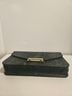 FURLA 100% Leather Snake Print Black Leather Clutch One size - photo 5