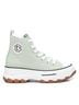 XTI Green Women's Canvas Ankle Boots Size 6 - photo 1