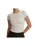 Varley Solid White Casper Seamless Tee in White Size S - photo 2