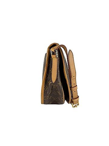 Louis Vuitton Louis Vuitton LOUIS VUITTON Shoulder Bag Monogram Menilmontant MM Canvas Brown Women's M40473 z10133 (view 2)