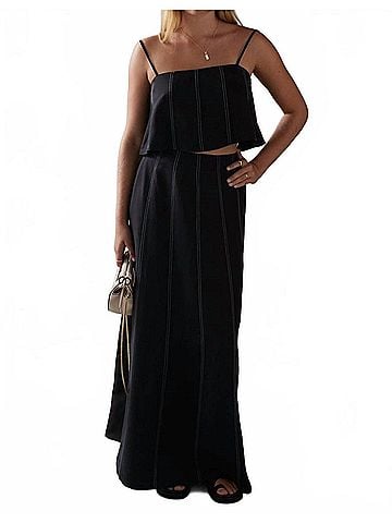 Sancia Effie Top in Noir (view 2)