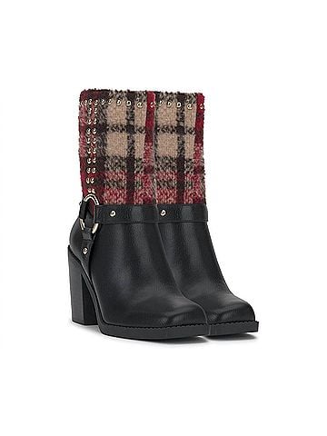 Jessica Simpson Women's Bernique Boots in Red Natural Plaid (view 2)