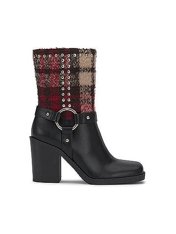 Jessica Simpson Women's Bernique Boots in Red Natural Plaid (view 1)