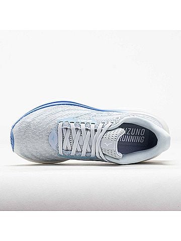 Mizuno Women's Wave Rider 29 Shoes in Ancient Water/Ice Water (view 2)