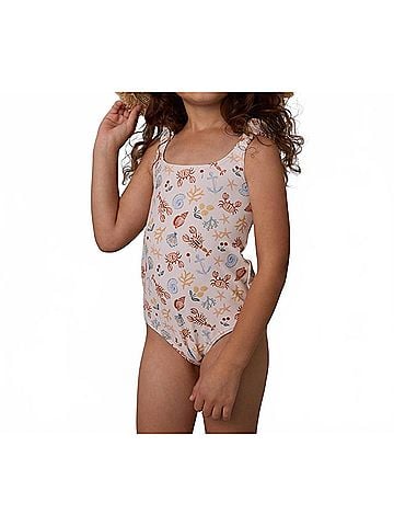 Rylee + Cru Scrunch One Piece in Nautical (view 2)