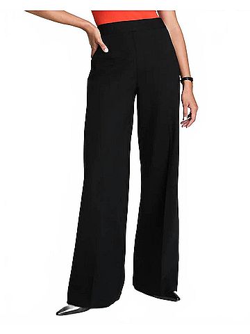 SPANX Perfect Fit Ponte Wide Leg Pant in Black (view 2)