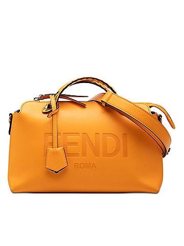 Fendi Fendi By The Way Handbag Shoulder Bag 2WAY 8BL146 Orange Leather Women's FENDI (view 1)