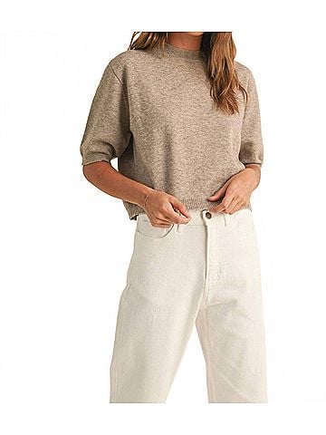 MIOU MUSE The Nora Sweater in Mocha (view 2)