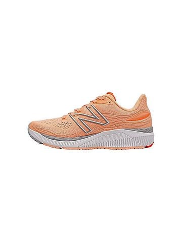 New Balance Women's Fresh Foam X 860v12 Shoes in Orange/Peach/Mango (view 2)