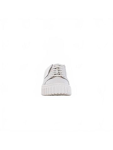 Clarks Women's Mayhill Walk Sneakers in Off White Leather (view 2)
