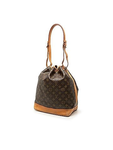 Louis Vuitton Louis Vuitton Monogram Noe Shoulder Bag M42224 Brown Leather Women's LOUIS VUITTON (view 2)