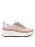 XTI Pink Women's Technical Modern Sneakers Size 9 - photo 1