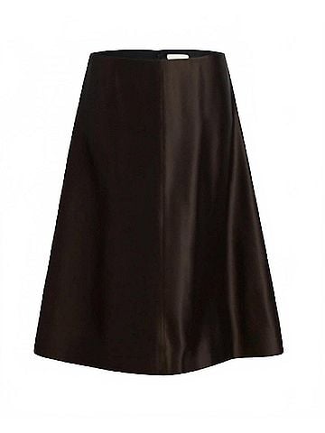 Khaite Nania Skirt in Bark (view 1)
