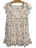 Altar'd State 100% Polyester Floral Multi Color Ivory Casual Dress Size M - photo 1