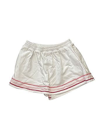 Peach Love Cream California Gotta Love It Wavy Trim Skort Shorts (view 1)