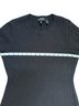 Theory Solid Graphic Black Wool Dress Size M - photo 5