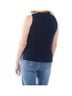 FDJ Solid Blue Natalie Textured Knit Tank Top in Navy Size L - photo 3