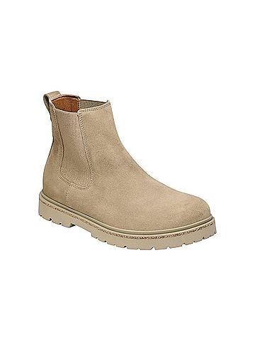 Birkenstock Women's Highwood Slip On Boot in Taupe (view 1)