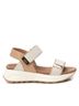 XTI Brown Women's Low Wedge Sandals Size 5 1/2 - photo 1