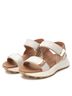XTI Brown Women's Low Wedge Sandals Size 5 1/2 - photo 4