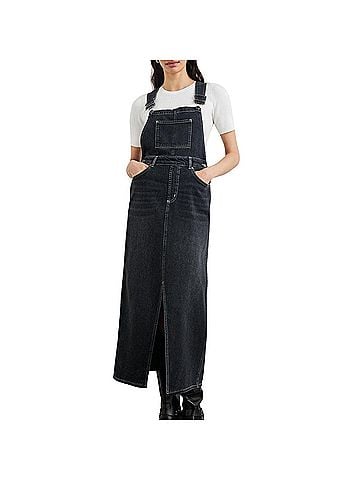 Rails Westlake Overall Maxi Dress in Black Sand (view 2)
