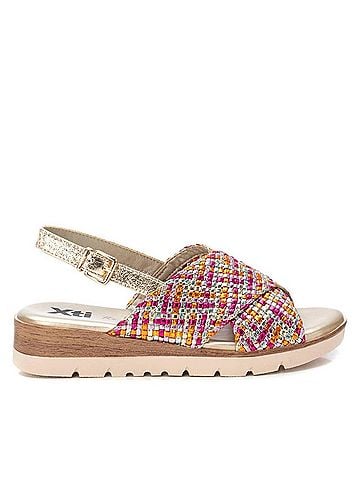 XTI Women's Woven Slingback Sandals (view 1)