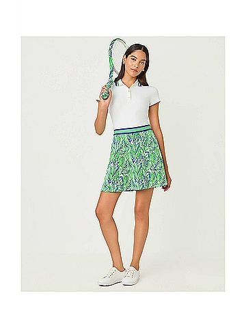 Lilly Pulitzer Viento Mini Dress in Putting Green Lilly Of The Valley (view 2)