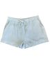 Heyson Blue Women's Drawstring Gauze Shorts Size 3X - photo 1