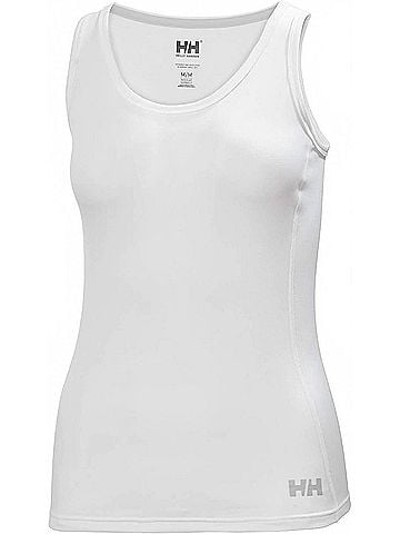Helly Hansen Women's Lifa Active Solen Tank Top in White (view 1)