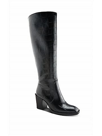Azura Clothing Women's Bestilmihart Croc Printed Boot (view 1)