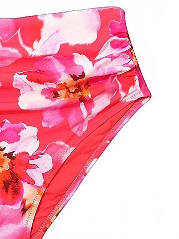 Hanky Panky Women's Floral High Rise Cheeky Swim Bottoms (view 2)